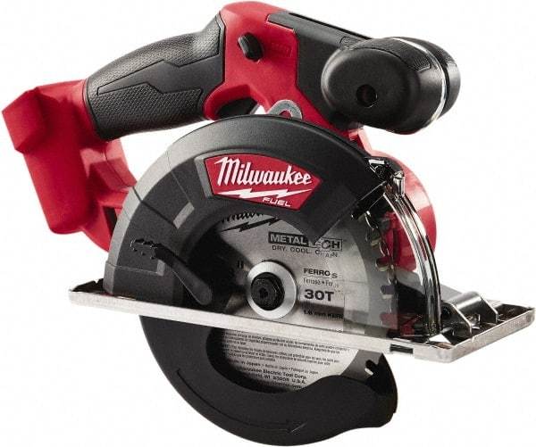 Milwaukee Tool - 18 Volt, 5-7/8" Blade, Cordless Circular Saw - 3,900 RPM, Lithium-Ion Batteries Not Included - Americas Tooling
