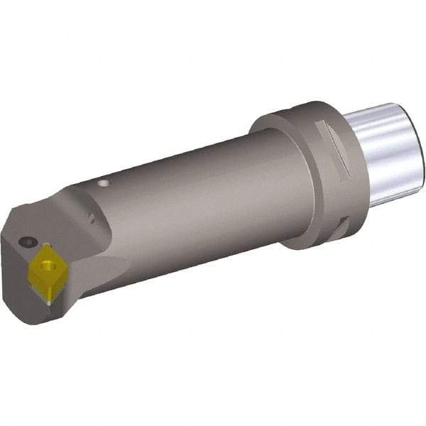 Kennametal - Left Hand Cut, Size PSC63, DN.. 1506 & DN.. 442 Insert Compatiblity, Internal Modular Turning & Profiling Cutting Unit Head - 27mm Ctr to Cutting Edge, 140mm Head Length, Through Coolant, Series PSC - Americas Tooling