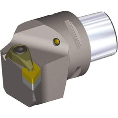 Kennametal - Left Hand Cut, Size PSC50, DN.. 1506.. & DN.. 442 Insert Compatiblity, External Modular Turning & Profiling Cutting Unit Head - 35mm Ctr to Cutting Edge, 60mm Head Length, Through Coolant, Series PSC - Americas Tooling