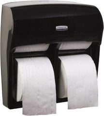 Kimberly-Clark Professional - Standard Four Roll Plastic Toilet Tissue Dispenser - 12-5/16" Wide x 13-9/16" High x 6-7/8" Deep, Black - Americas Tooling