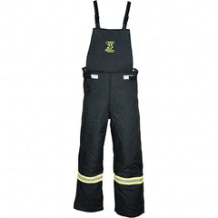 Oberon - Size XL, Black, Zippered with Flap, Arc Flash Bib Overall - 46" Chest, Aramid - Americas Tooling