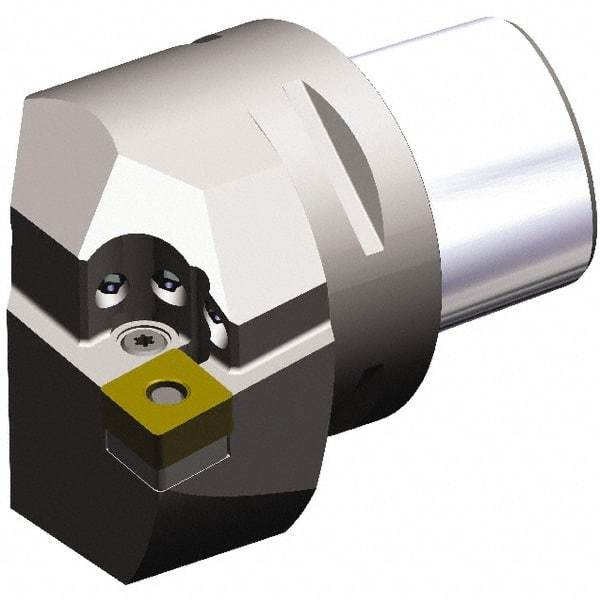 Kennametal - Left Hand Cut, Size PSC63, CN.. 432 & CN... 120408 Insert Compatiblity, Internal Modular Turning & Profiling Cutting Unit Head - 45mm Ctr to Cutting Edge, 65mm Head Length, Through Coolant, Series PSC - Americas Tooling