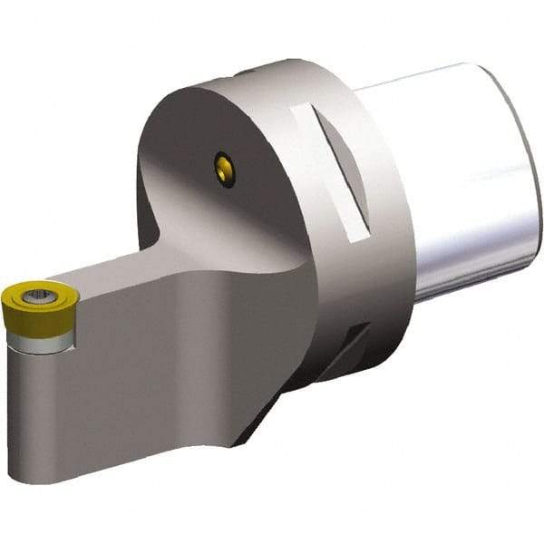 Kennametal - Neutral Cut, Size PSC63, RC.. 10T3M0 Insert Compatiblity, External Modular Turning & Profiling Cutting Unit Head - 5mm Ctr to Cutting Edge, 65mm Head Length, Through Coolant, Series PSC - Americas Tooling