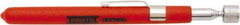 Proto - 5-1/2" Long Magnetic Retrieving Tool - 1.5 Lb Max Pull, 25-1/2" Collapsed Length, Steel Coil/Plastic - Americas Tooling