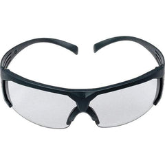 3M - Gray Lenses, Framed Safety Glasses - Anti-Fog, Gray Frame, Size Universal, Wrap Around - Americas Tooling