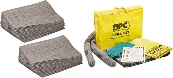 Brady SPC Sorbents - 44 Gal Capacity per Package, Universal Pad - 19" Long x 15" Wide, Polypropylene - Americas Tooling