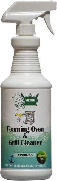 Werth Sanitary Supply - 32 oz Liquid Oven Cleaner - Comes in Bottle - Americas Tooling