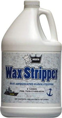 Werth Sanitary Supply - 1 Gal Plastic Bottle Stripper - Use on Resilient Tile, Vinyl Tile - Americas Tooling