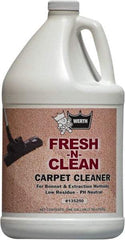 Werth Sanitary Supply - 1 Gal Plastic Bottle Carpet Cleaner - Fresh Scent, Use on Carpet Cleaning - Americas Tooling