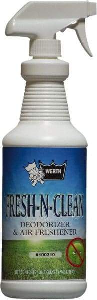 Werth Sanitary Supply - 1 Qt Bottle Odor Neutralizer - Liquid, Fresh Scent, Concentrated, Environmentally Safe - Americas Tooling