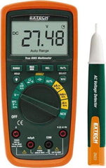 Extech - MN62-K, CAT IV, 600 VAC/VDC, Digital True RMS Multimeter - 40 mOhm, Measures Voltage, Capacitance, Current, Frequency, Resistance - Americas Tooling