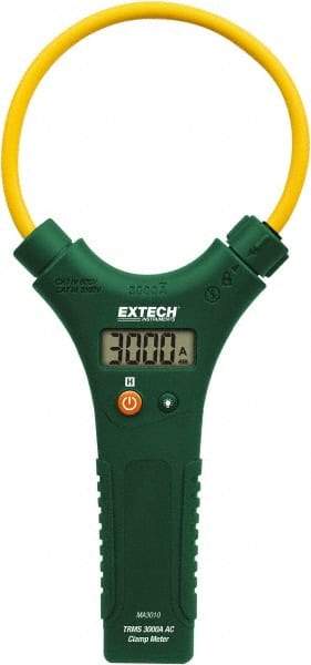 Extech - MA3010, CAT IV, Digital True RMS Clamp Meter with 10" Flex Jaws - 3000 AC Amps, Measures Current - Americas Tooling