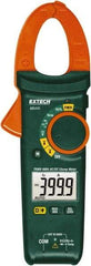 Extech - MA445, CAT III, Digital True RMS Auto Ranging Clamp Meter with Clamp On Jaws - 600 VAC/VDC, 400 AC/DC Amps, Measures Voltage, Capacitance, Continuity, Current, Frequency, Resistance, Temperature - Americas Tooling