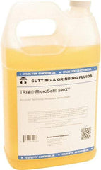 Master Fluid Solutions - Trim MicroSol 590XT, 1 Gal Bottle Cutting Fluid - Semisynthetic, For Inconel\xAE Machining - Americas Tooling