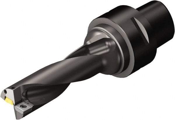 Sandvik Coromant - 71.4mm Max Drill Depth, 3xD, 23.8mm Diam, Indexable Insert Drill - C6 Coromant Shank - Americas Tooling