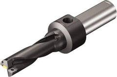 Sandvik Coromant - 161.93mm Max Drill Depth, 3xD, 53.98mm Diam, Indexable Insert Drill - 38.1mm Shank Diam, 1.5 Cylindrical Shank - Americas Tooling