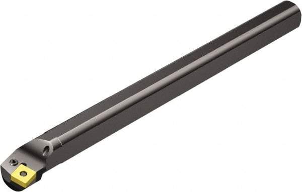 Sandvik Coromant - 40mm Min Bore Diam, 303.05mm OAL, 32mm Shank Diam, A..PSKNR/L Indexable Boring Bar - SNMG 432, SNMG 12 04 08 Insert, Lever Holding Method - Americas Tooling