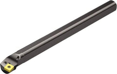 Sandvik Coromant - 40mm Min Bore Diam, 303.05mm OAL, 32mm Shank Diam, A..PSKNR/L Indexable Boring Bar - SNMG 432, SNMG 12 04 08 Insert, Lever Holding Method - Americas Tooling