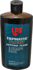 LPS - Tapmatic TriCut, 16 oz Bottle Cutting & Tapping Fluid - Semisynthetic, For Boring, Broaching, Drawing, Drilling, Engraving, Facing, Milling, Reaming, Sawing, Stamping, Tapping, Threading, Turning - Americas Tooling