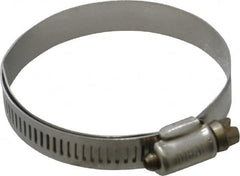 IDEAL TRIDON - SAE Size 36, 1-13/16 to 2-3/4" Diam, Stainless Steel Lined Worm Drive Clamp - Material Grade 316 - Americas Tooling