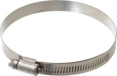 IDEAL TRIDON - SAE Size 60, 3-5/16 to 4-1/4" Diam, Stainless Steel Lined Worm Drive Clamp - Material Grade 316 - Americas Tooling