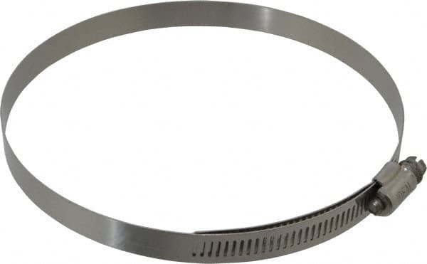 IDEAL TRIDON - SAE Size 88, 5-1/16 to 6" Diam, Stainless Steel Lined Worm Drive Clamp - Material Grade 316 - Americas Tooling