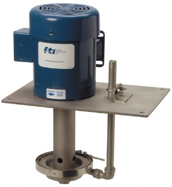 Finish Thompson - 1/2 HP, 95 Shut Off Feet, 316 Stainless Steel, Carbon and Viton Magnetic Drive Pump - 1 Phase - Americas Tooling