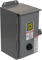 Square D - 208 Coil VAC at 60 Hz, 27 Amp, NEMA Size 1, Nonreversible Enclosed Enclosure NEMA Motor Starter - 3 hp at 1 Phase, 12 Enclosure Rating - Americas Tooling