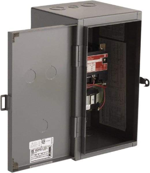 Square D - 1 NEMA Rated, 2 Pole, Mechanically Held Lighting Contactor - 60 A (Tungsten), 110 VAC at 50 Hz, 120 VAC at 60 Hz - Americas Tooling