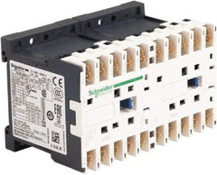 Schneider Electric - 3 Pole, 24 Coil VAC at 50/60 Hz, 12 Amp at 440 VAC, 16 Amp at 690 VAC and 20 Amp at 440 VAC, Reversible IEC Contactor - BS 5424, CSA, IEC 60947, NF C 63-110, RoHS Compliant, UL Listed, VDE 0660 - Americas Tooling