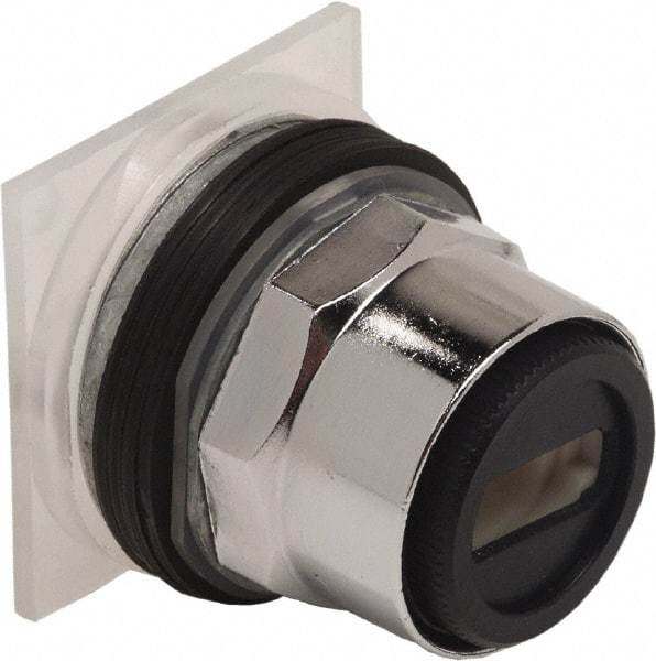 Schneider Electric - 1.18 Inch Mount Hole, 3 Position, Pushbutton Operated, Selector Switch Only - Maintained (MA), without Contact Blocks, Weatherproof and Dust and Oil Resistant - Americas Tooling