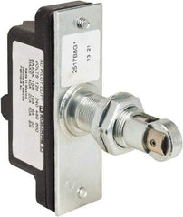 Square D - SPDT, NC/NO, 600 VAC, Screw Terminal, Roller Plunger Actuator, General Purpose Limit Switch - 1 NEMA Rating, IP20 IPR Rating, Panel Mount, 1-1/4 Lb. Operating Force - Americas Tooling