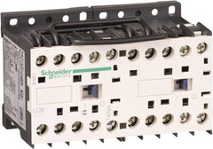 Schneider Electric - 3 Pole, 230 to 240 Coil VAC at 50/60 Hz, 6 Amp at 440 VAC, Reversible IEC Contactor - BS 5424, CSA, IEC 60947, NF C 63-110, RoHS Compliant, UL Listed, VDE 0660 - Americas Tooling