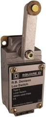 Square D - 3PDT, 2NC/NO, 600 Volt, Screw Terminal, Rotary Spring Return Actuator, General Purpose Limit Switch - 1, 2, 4, 12, 13 NEMA Rating, IP67 IPR Rating - Americas Tooling