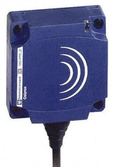 Telemecanique Sensors - NPN, Flat, Inductive Proximity Sensor - 3 Wires, IP68, 12 to 24 VDC, 40mm Wide - Americas Tooling