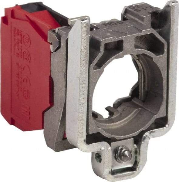 Schneider Electric - NC, Electrical Switch Contact Block - 0.87 Inch Hole, 22mm Hole - Americas Tooling