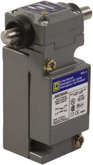 Square D - SPDT, NC/NO, 600 Volt Screw Terminal, Roller Plunger Actuator, General Purpose Limit Switch - 1, 2, 4, 6, 12, 13, 6P NEMA Rating, IP67 IPR Rating - Americas Tooling