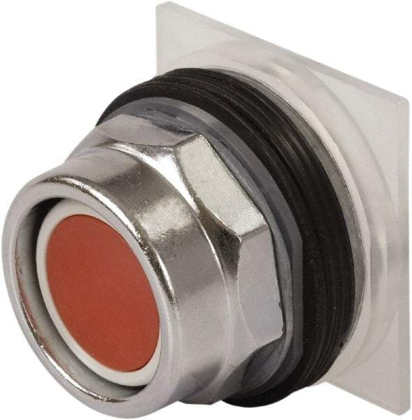 Schneider Electric - 30mm Mount Hole, Extended Straight, Pushbutton Switch Only - Red Pushbutton, Momentary (MO) - Americas Tooling