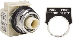 Schneider Electric - 30mm Mount Hole, Extended Straight, Pushbutton Switch Only - Maintained (MA) - Americas Tooling