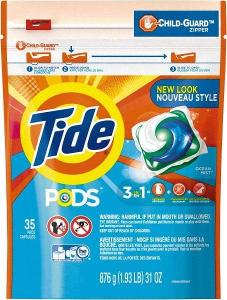 Tide - 31 oz Powder/Gel Laundry Detergent - Ocean Mist Scent - Americas Tooling