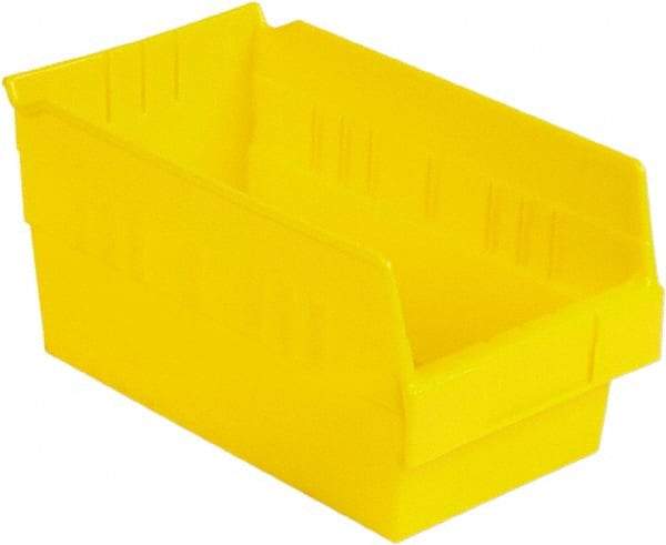 LEWISBins+ - 11-5/8" Deep, Yellow Hopper Shelf Bin - 6" High x 6-5/8" Wide x 11-5/8" Long - Americas Tooling