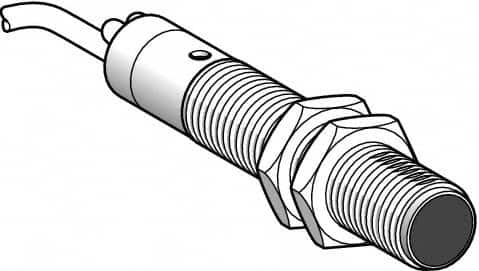 Telemecanique Sensors - Cable Connector, 15m Nominal Distance, Shock and Vibration Resistant, Through Beam Photoelectric Sensor - 24 to 240 VAC/VDC, 25 Hz, Brass, 97mm Long x 18mm Wide x 7 Inch High - Americas Tooling