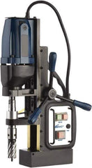 Cleveland Steel Tool - 1/2" Chuck, 2" Travel, Portable Magnetic Drill Press - 570 RPM, 10 Amps, 1.5 hp, 1200 Watts - Americas Tooling