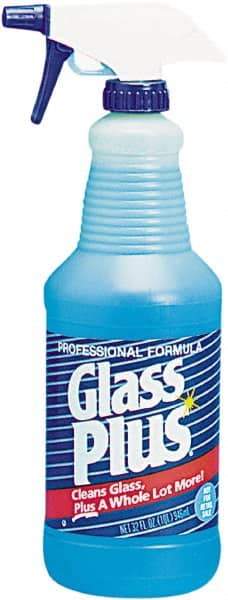 Glass Plus - 32 oz Spray Bottle Floral Glass Cleaner - Use on Glass - Americas Tooling