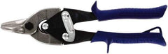 Midwest Snips - 7/8" Length of Cut, Straight Pattern Aviation Snip - 9" OAL, 16 AWG Steel Capacity - Americas Tooling