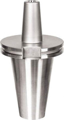 HAIMER - 1/4" Hole Diam, CAT50 Taper Shank Shrink Fit Tool Holder & Adapter - 3" Projection, 21mm Nose Diam, 36mm Clamping Depth, 25,000 RPM - Exact Industrial Supply