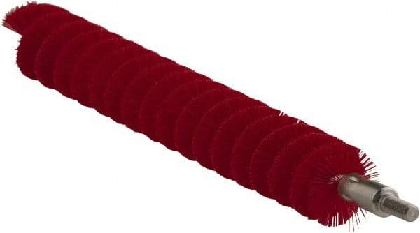 Vikan - 0.8" Diam Polyester Tube Brush - 7-1/2" OAL, 7" Head Length, Stainless Steel Handle - Americas Tooling