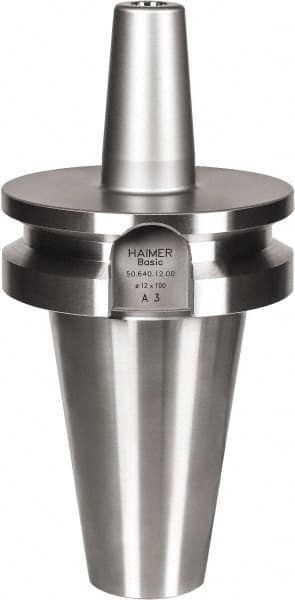 HAIMER - 20mm Hole Diam, BT50 Taper Shank Shrink Fit Tool Holder & Adapter - 3" Projection, 33mm Nose Diam, 52mm Clamping Depth, 25,000 RPM - Exact Industrial Supply