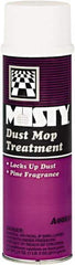 Misty - Aerosol Dust Mop Treatment - Use on Asphalt, Cement, Concrete, Ceramic, Laminates, Finished Wood, Linoleum, Vinyl, Terrazzo, Rubber, Vinyl Composite Tile (VCT) - Americas Tooling