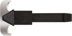 Klever Innovations - 25 Piece Carbon Steel Safety Blade - 55mm OAL, 1-1/8" Blade Length, 0.063" Blade Thickness - Americas Tooling